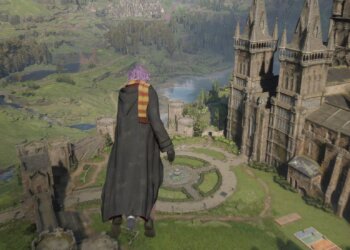 Player Experiences Strange Air Swimming Glitch in Hogwarts Legacy