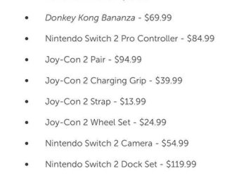 Preorders for Switch 2 Start April 24: System Prices Unchanged